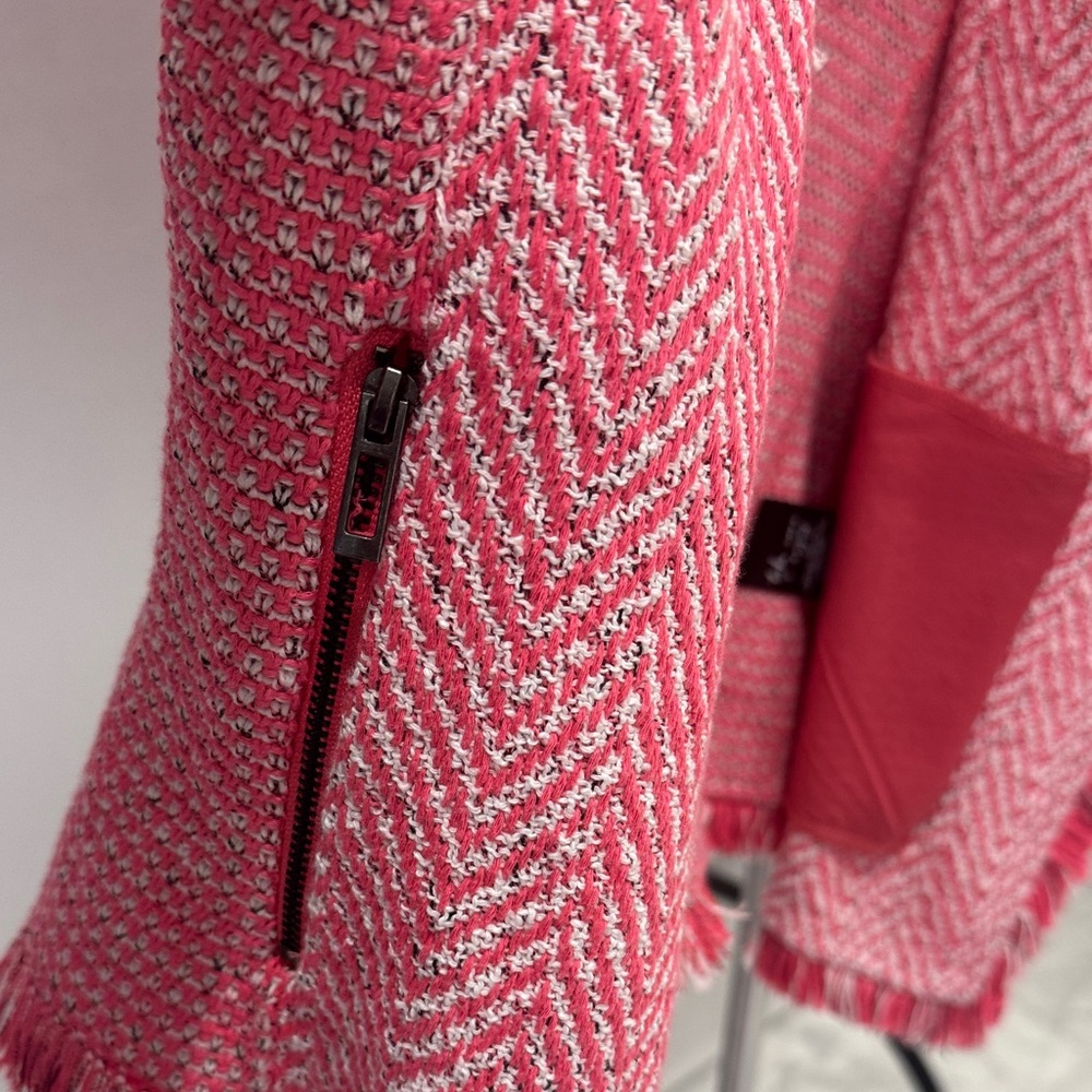 NIC+ZOE Women's Pink Textured Blazer - Picture 3 of 4